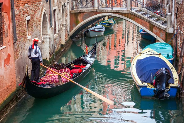 a boat that is floating in the water